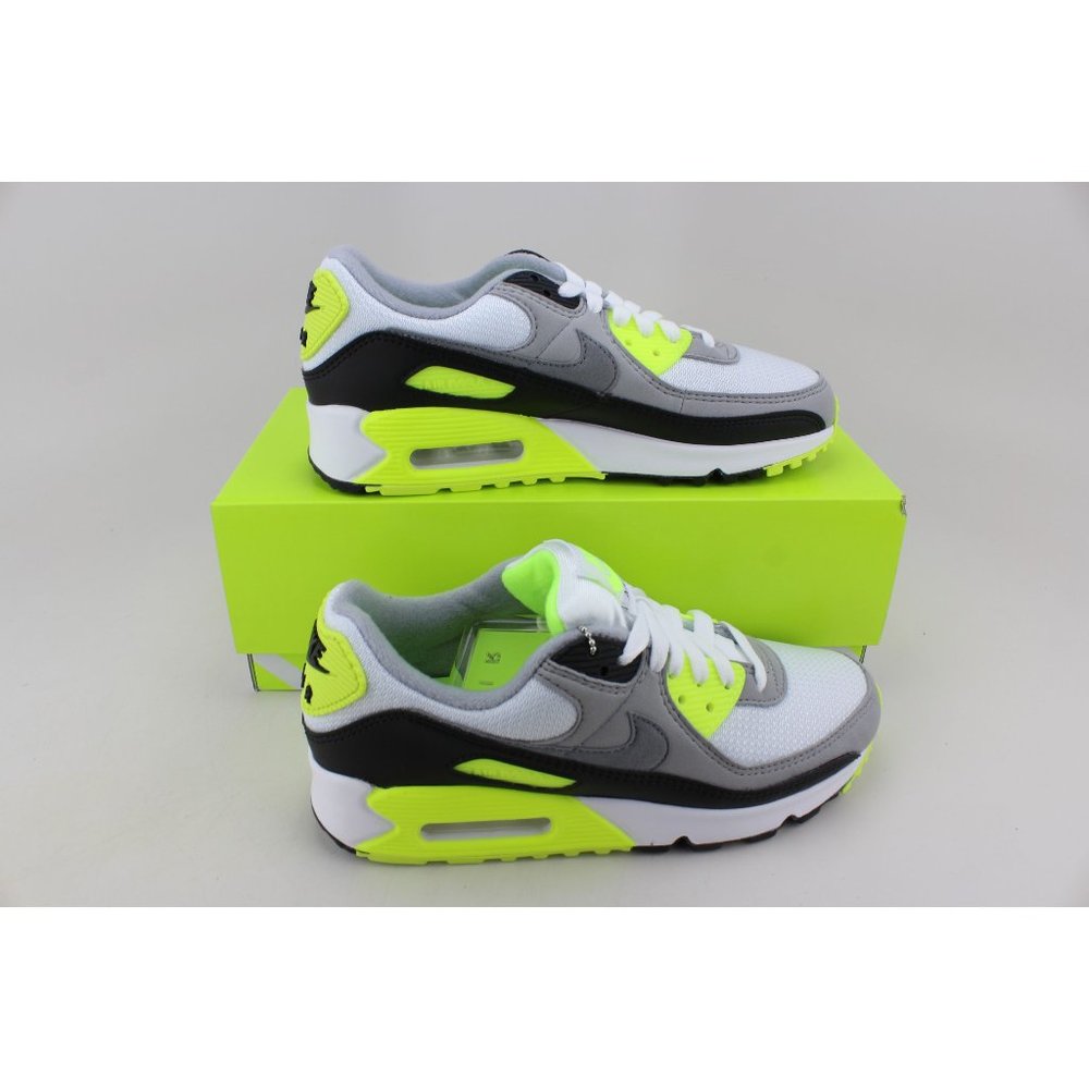 Women's Air Max 90 White/Grey-Volt CD0490-101